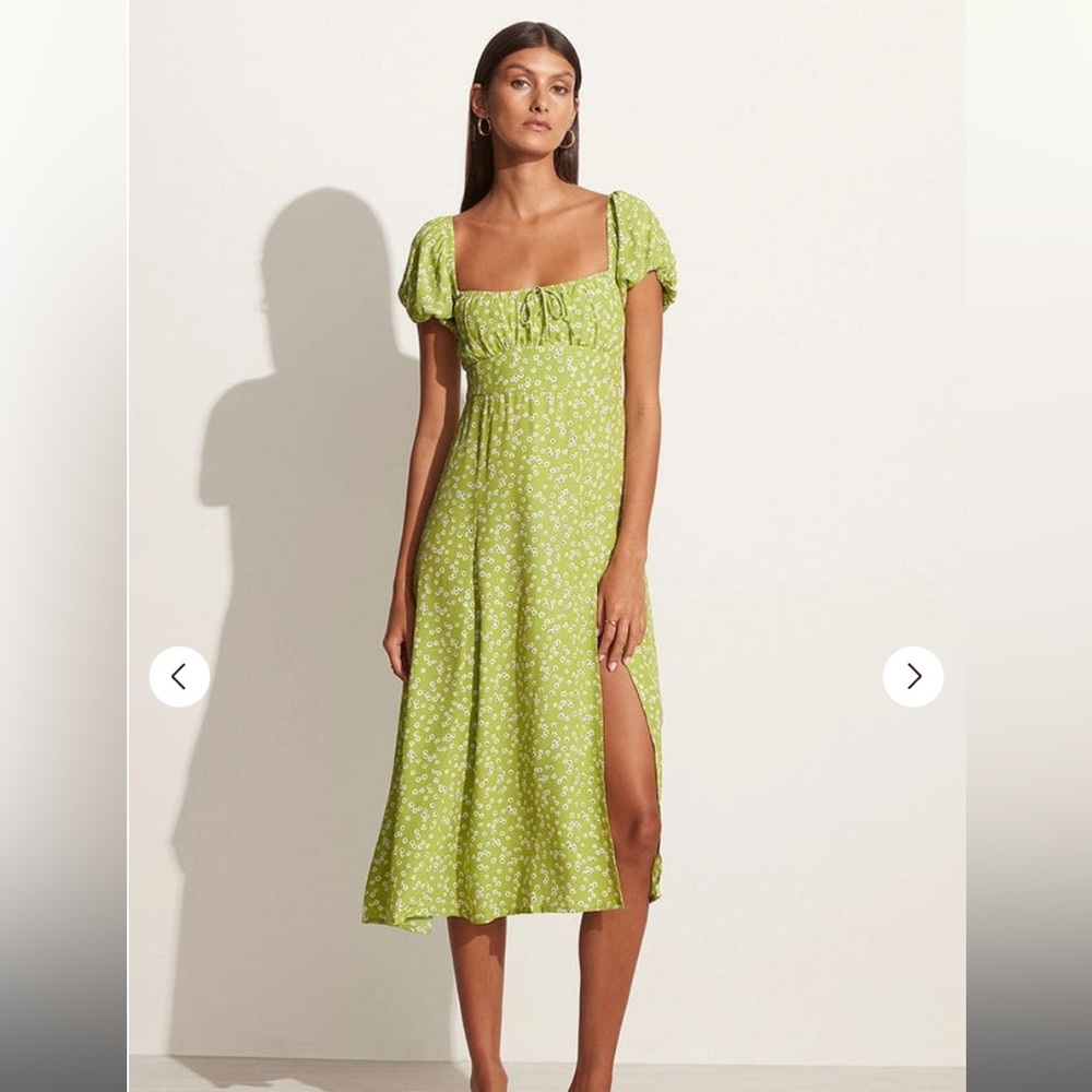 NWT Bandini Midi Dress Tiare Floral Print FAITHFULL THE BRAND